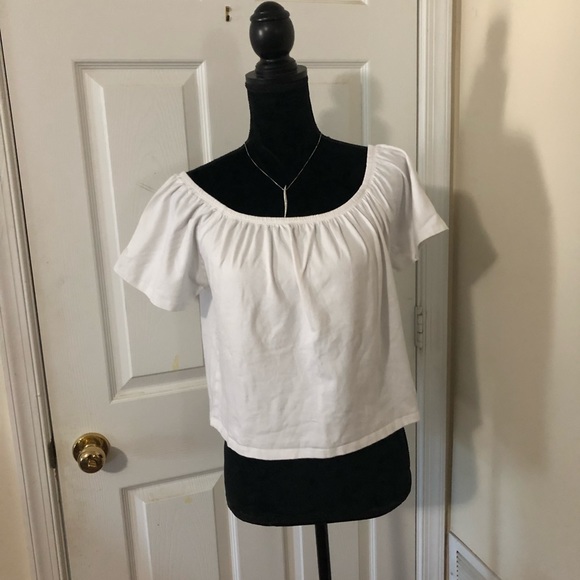 plus size white cotton shirt